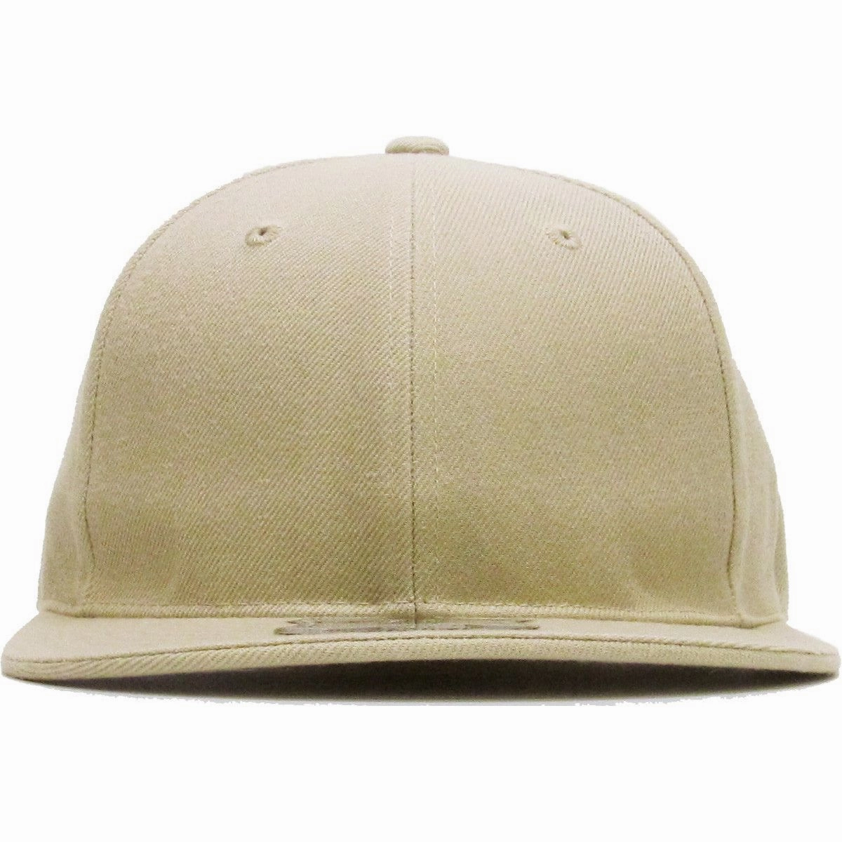Khaki - Structured and Fitted Baseball Cap
