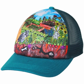 Kid's Garden Party Trucker Snapback Baseball Cap