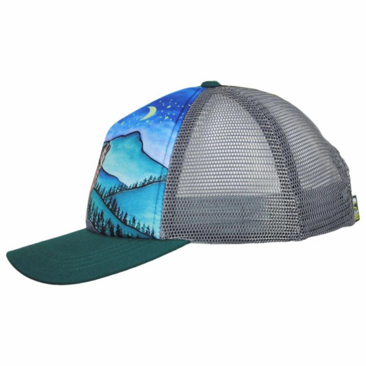 Kid's Lone Wolf Trucker Snapback Baseball Cap