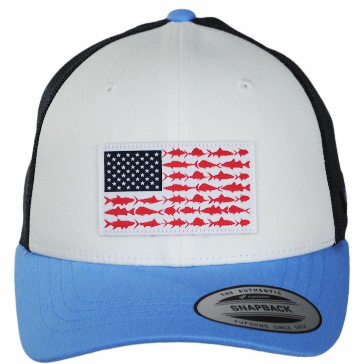 Kid's PFG Fish Flag Snapback Baseball Cap