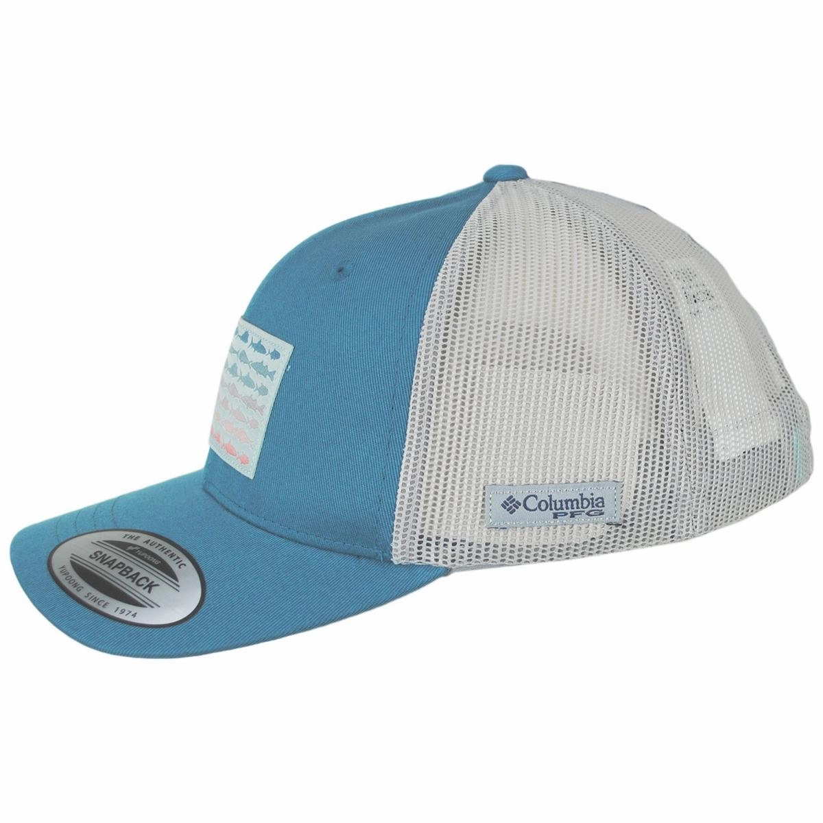 Kid's PFG Fish Flag Snapback Baseball Cap
