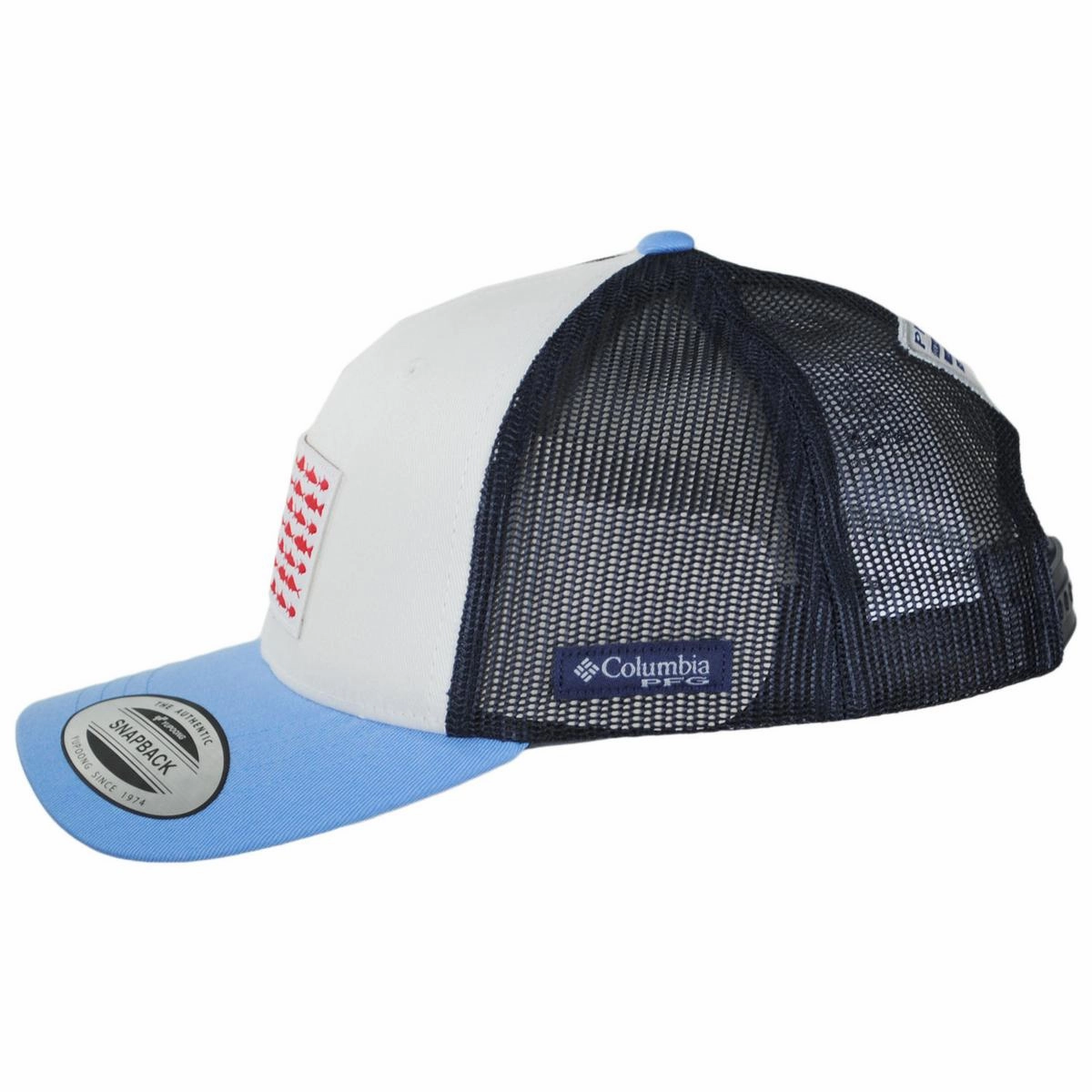 Kid's PFG Fish Flag Snapback Baseball Cap
