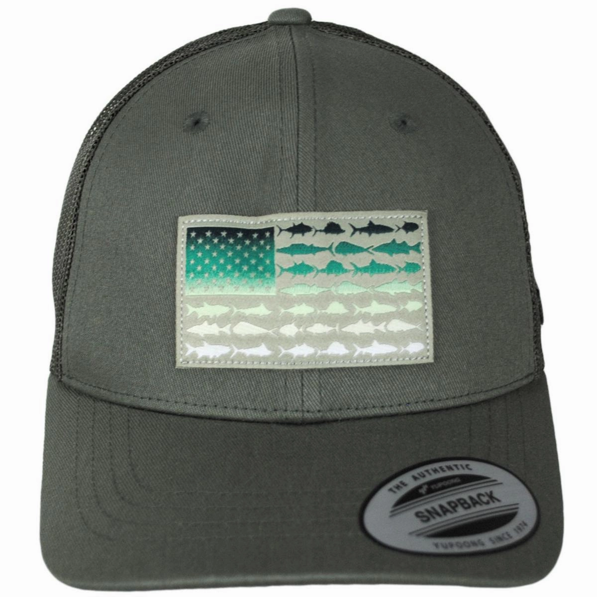 Kid's PFG Fish Flag Snapback Baseball Cap