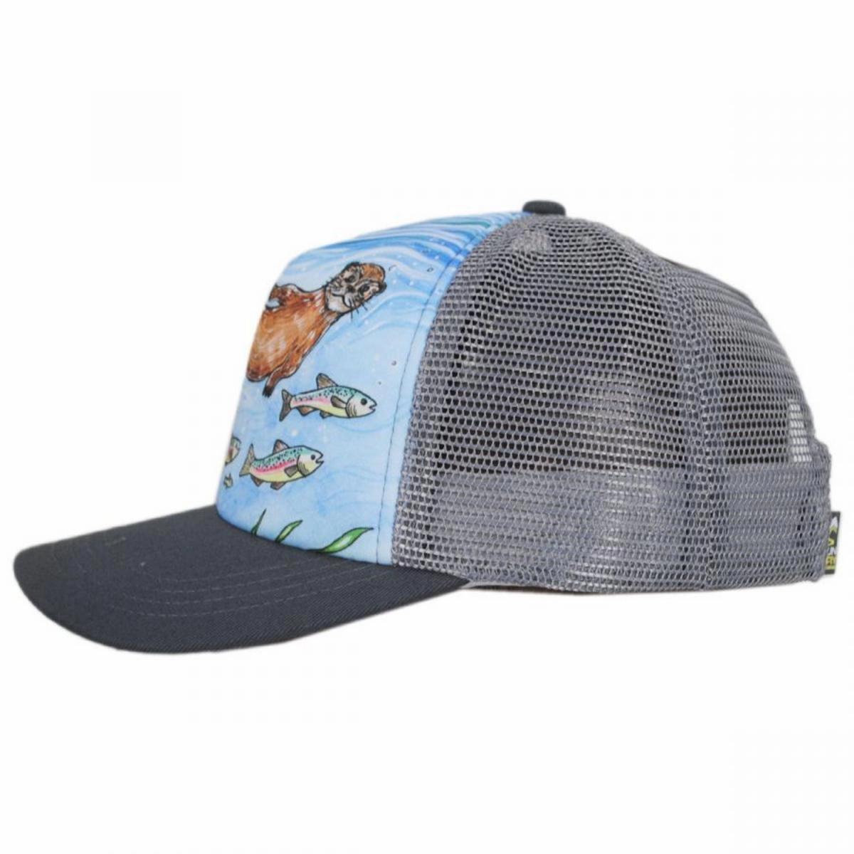 Kid's River Otter Trucker Snapback Baseball Cap