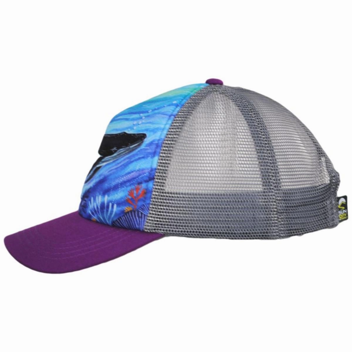 Kid's Whale Trucker Snapback Baseball Cap