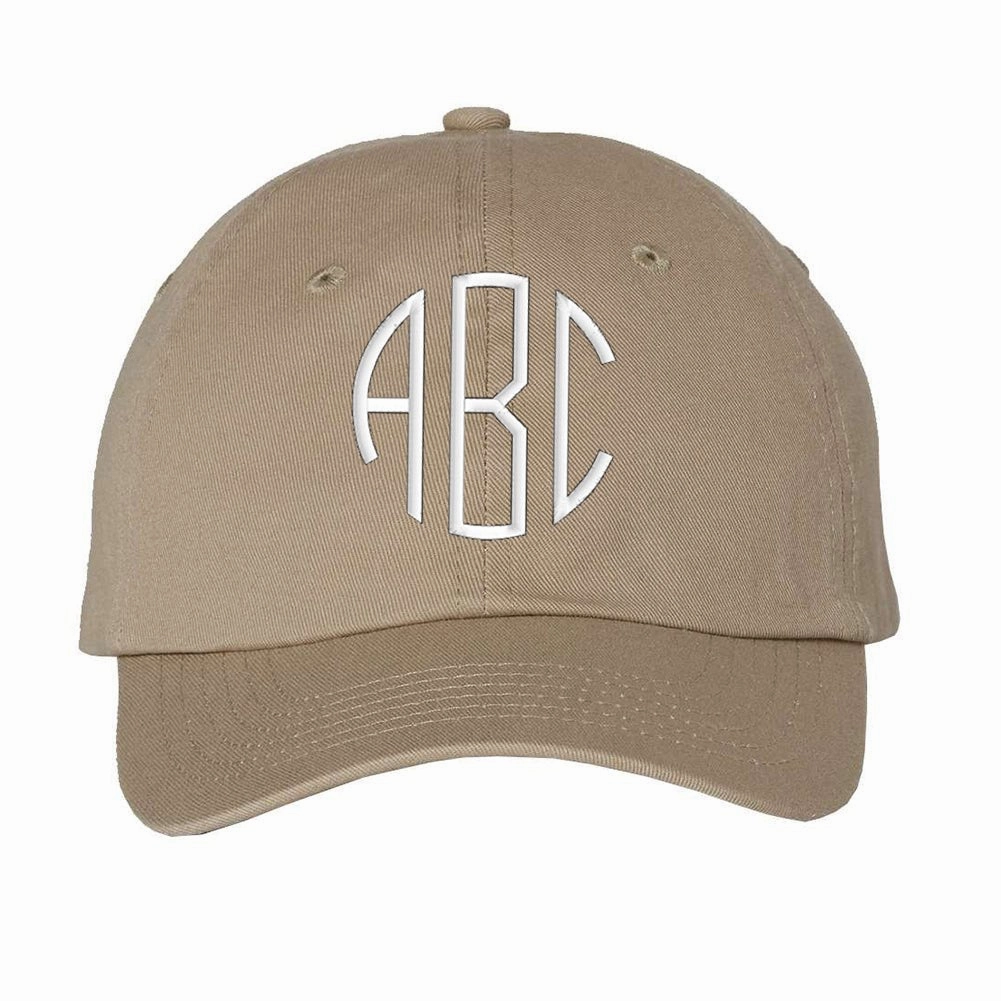 Kids Monogrammed Baseball Hat