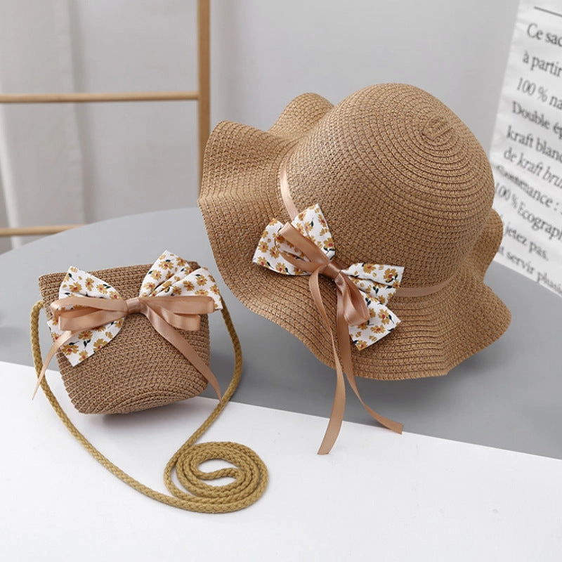 Kids Summer Sun Hat Princess Style