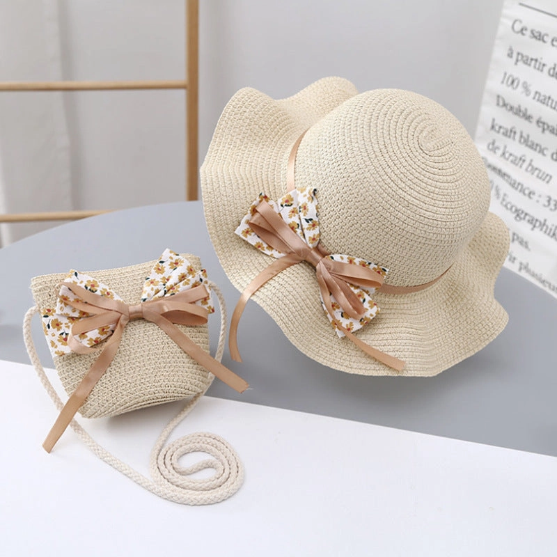 Kids Summer Sun Hat Princess Style
