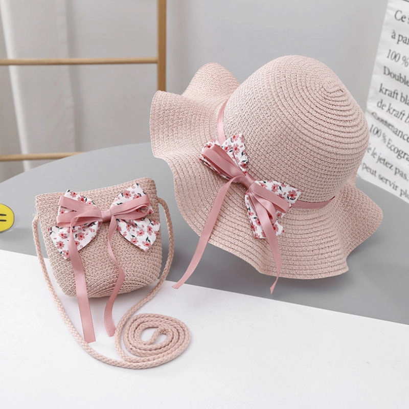 Kids Summer Sun Hat Princess Style