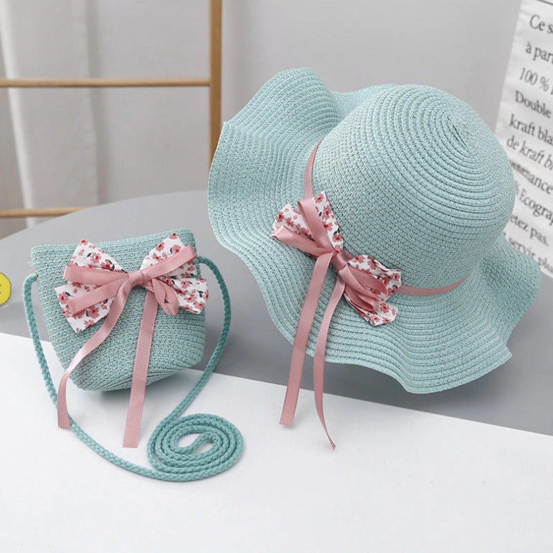Kids Summer Sun Hat Princess Style