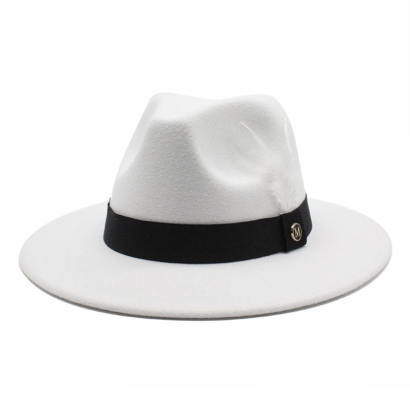 Killeen Feather Wool Fedora Hat