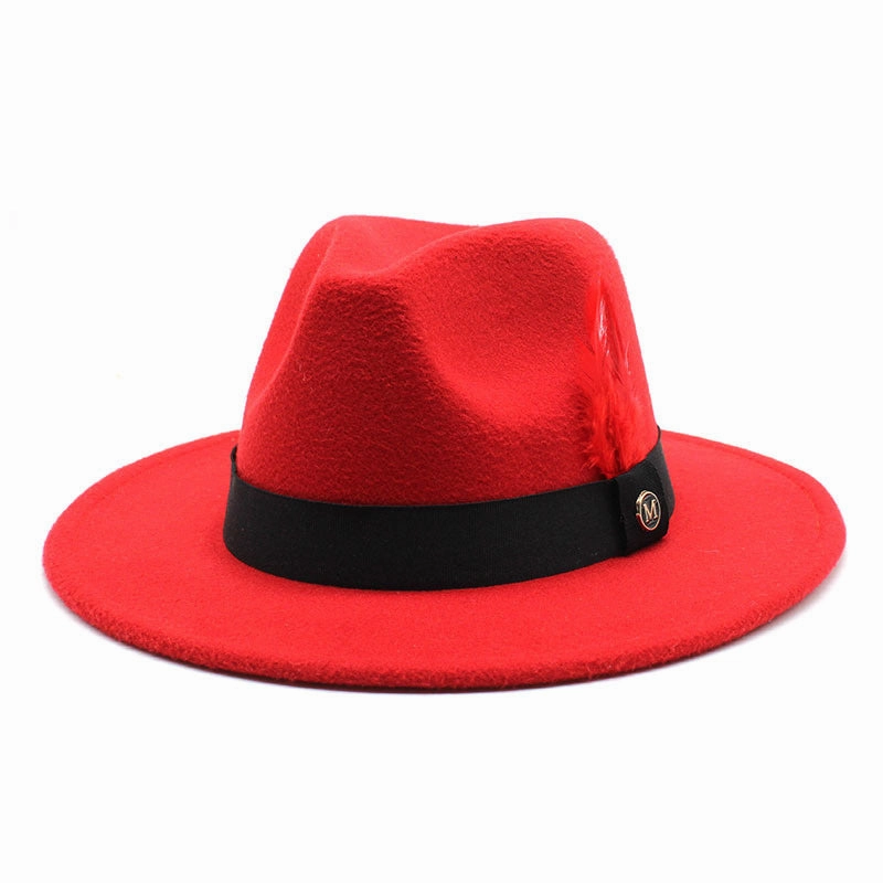 Killeen Feather Wool Fedora Hat