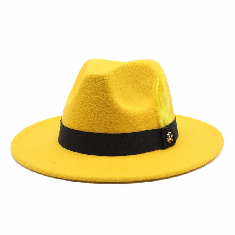 Killeen Feather Wool Fedora Hat