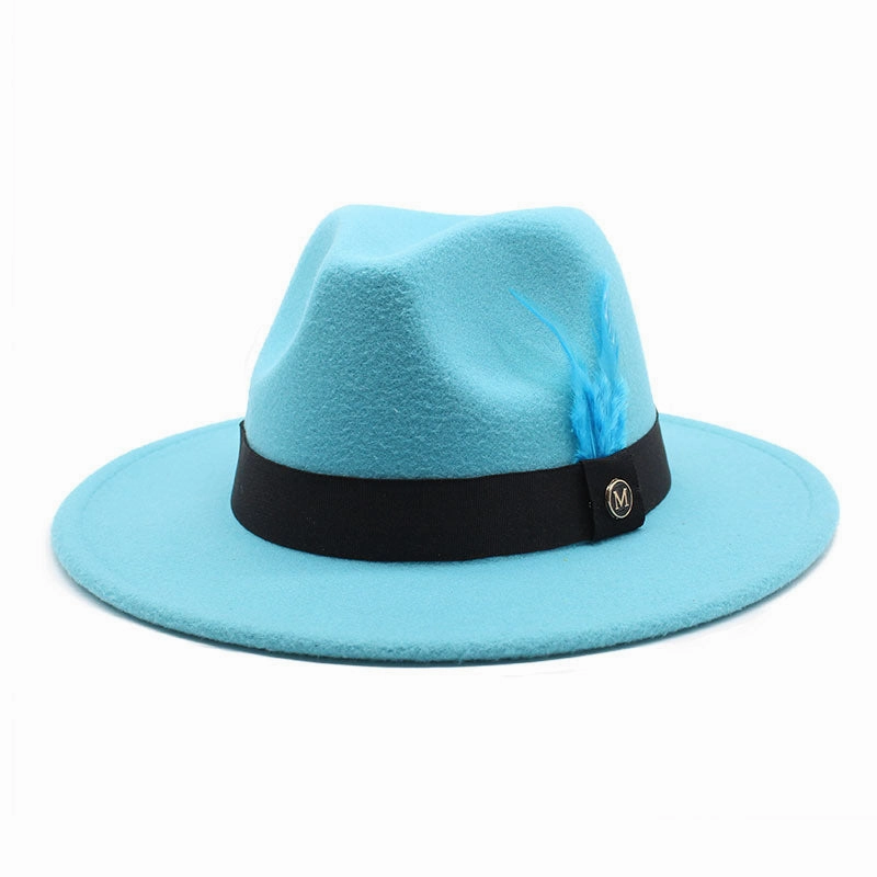 Killeen Feather Wool Fedora Hat