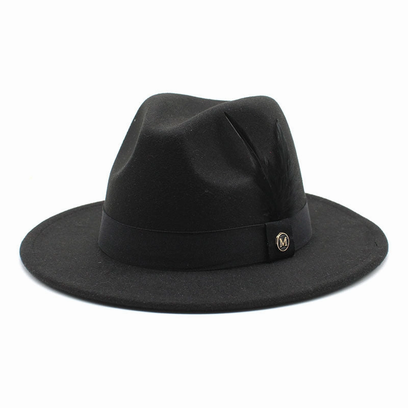 Killeen Feather Wool Fedora Hat