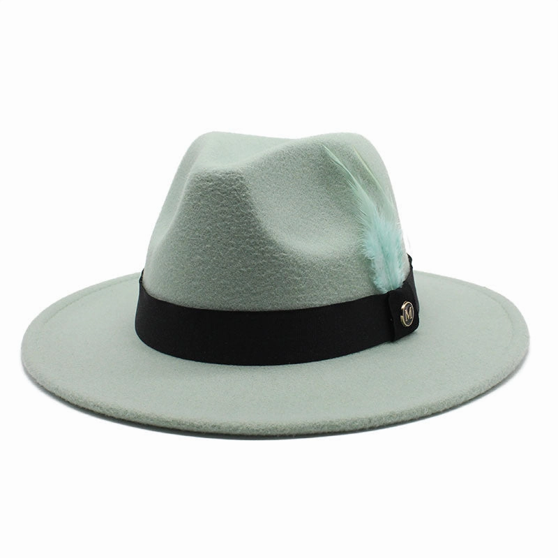 Killeen Feather Wool Fedora Hat