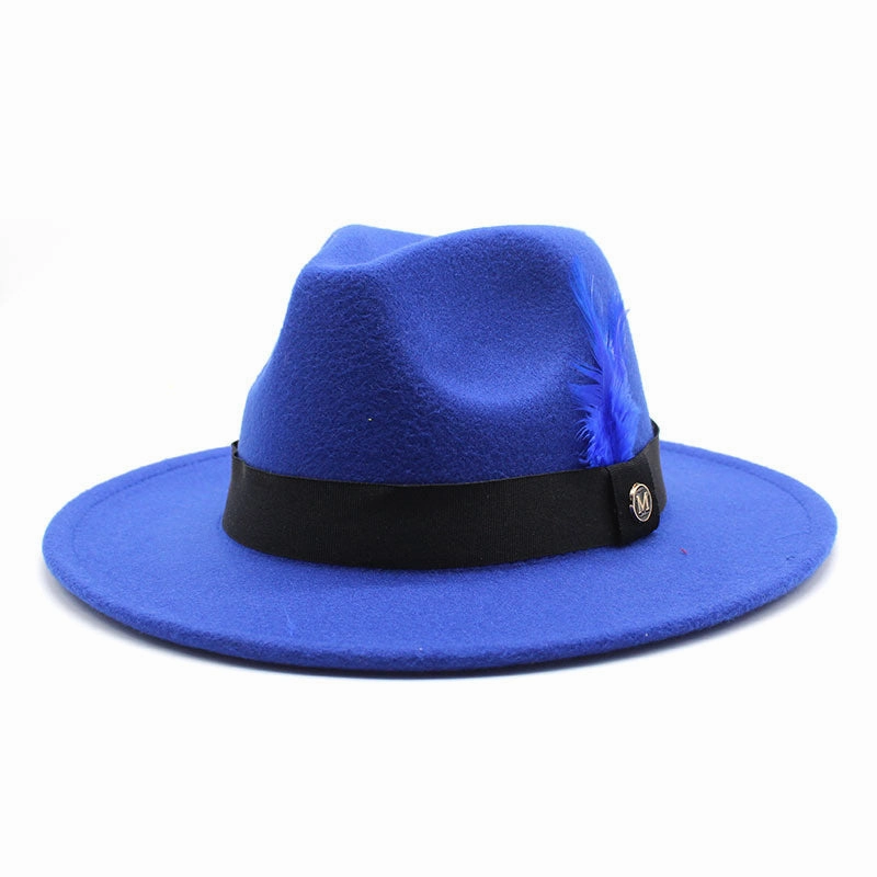 Killeen Feather Wool Fedora Hat