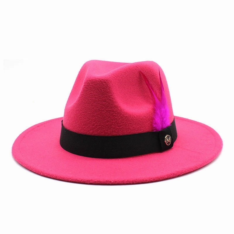 Killeen Feather Wool Fedora Hat