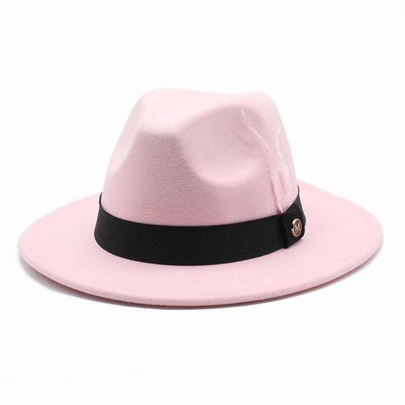 Killeen Feather Wool Fedora Hat