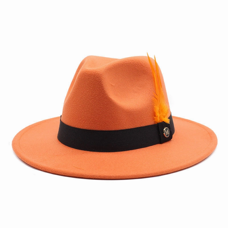 Killeen Feather Wool Fedora Hat