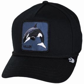 Killer Whale 100 Trucker Snapback Baseball Cap