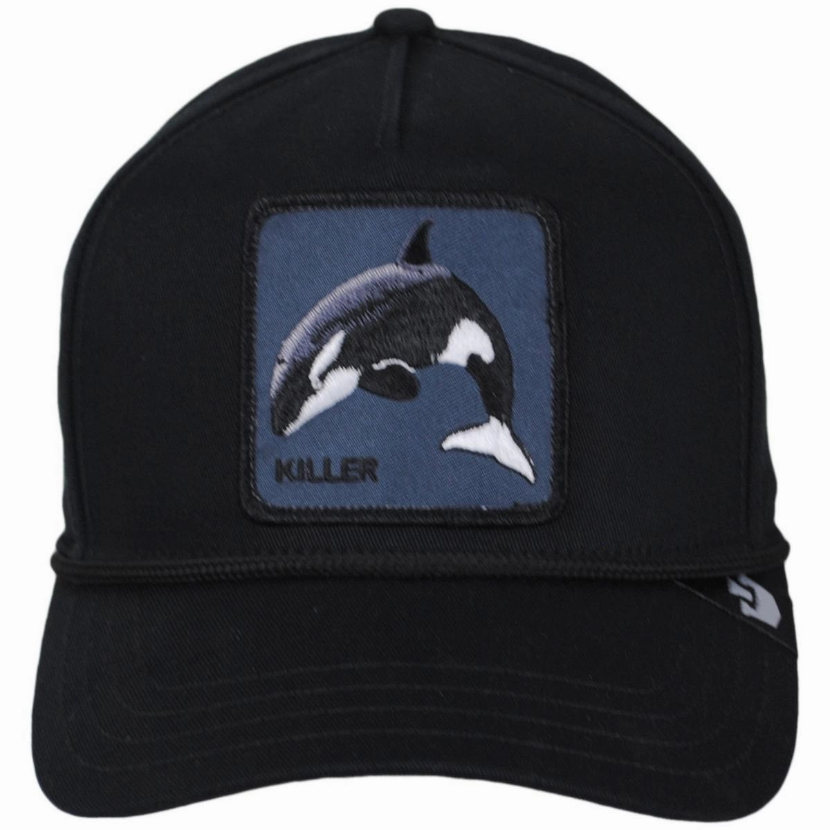 Killer Whale 100 Trucker Snapback Baseball Cap