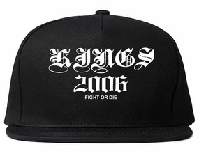 Kings 2006 Old English logo Snapback Hat Cap