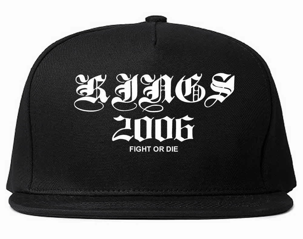 Kings 2006 Old English logo Snapback Hat Cap