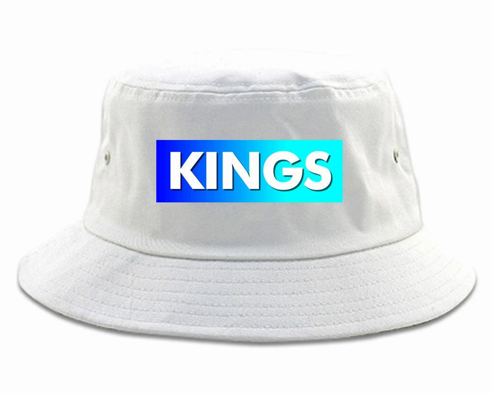 Kings Blue Gradient Bucket Hat