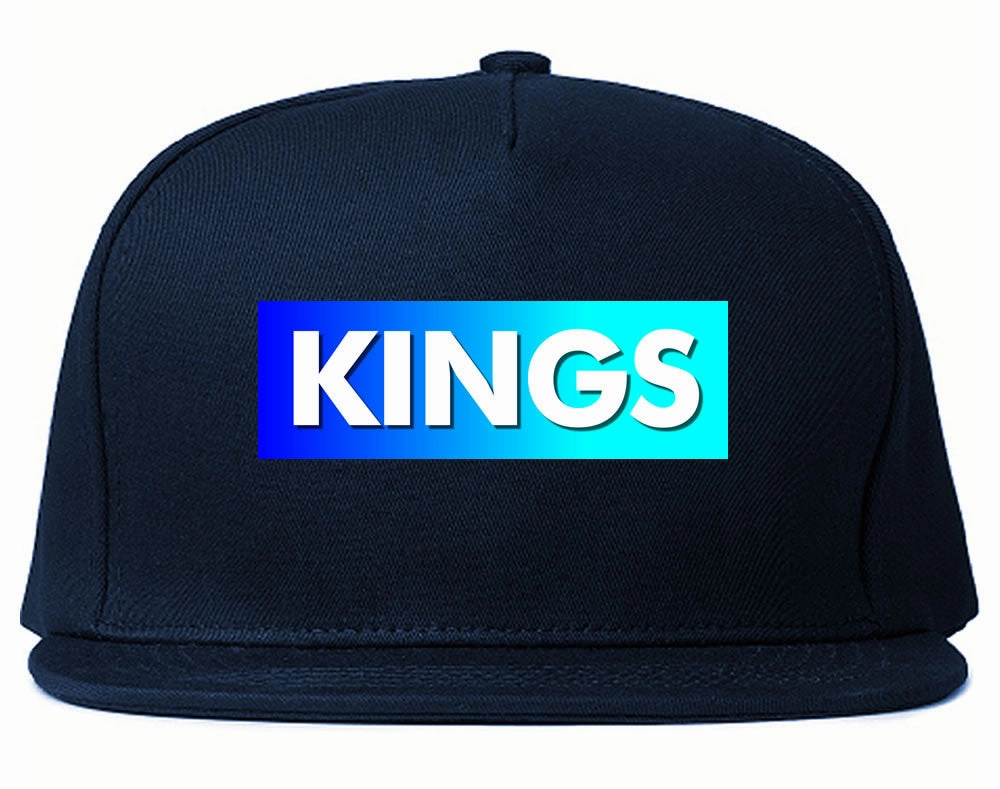 Kings Blue Gradient Snapback Hat