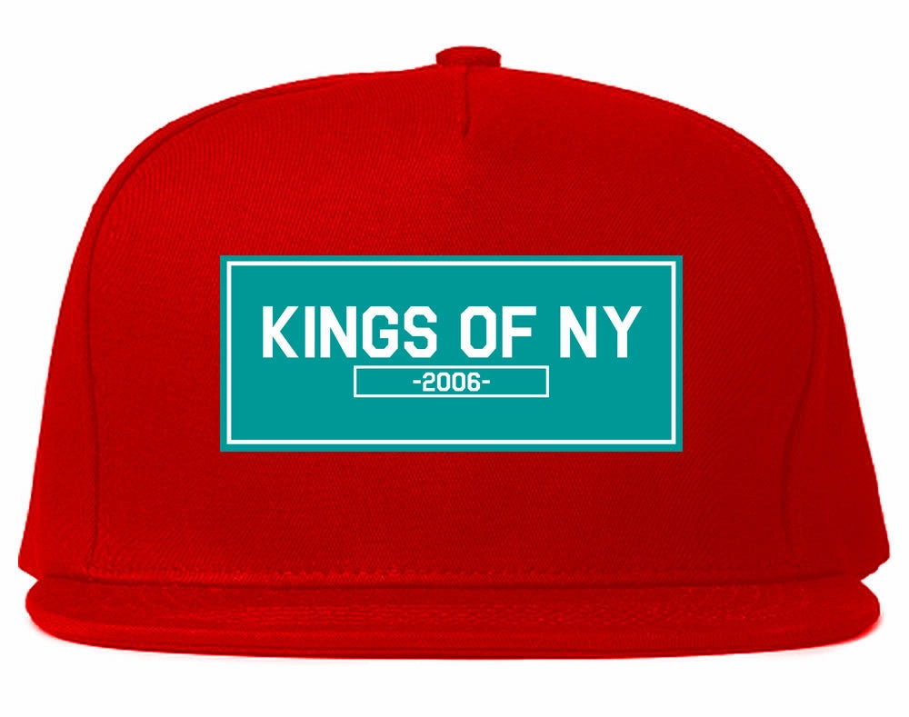Kings Of NY 2006 FALL15 Blue Logo Snapback Hat