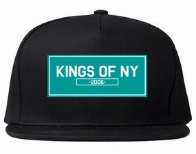 Kings Of NY 2006 FALL15 Blue Logo Snapback Hat