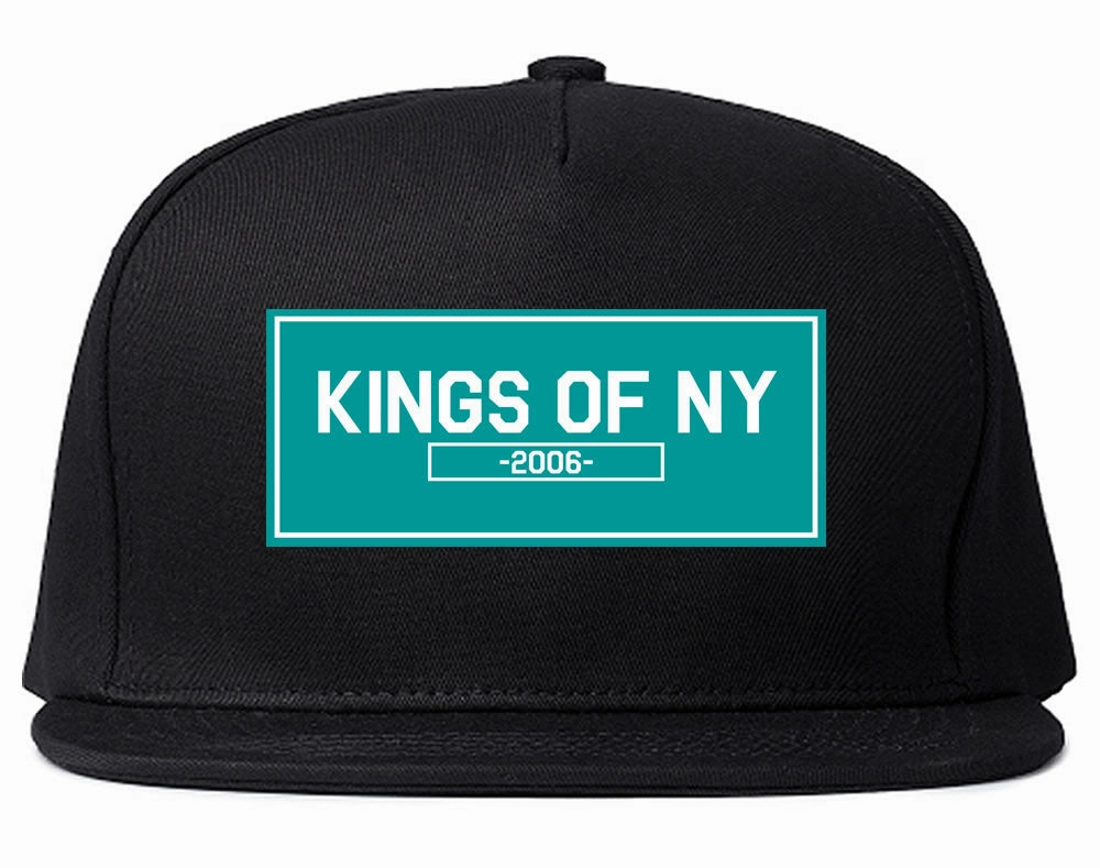 Kings Of NY 2006 FALL15 Blue Logo Snapback Hat