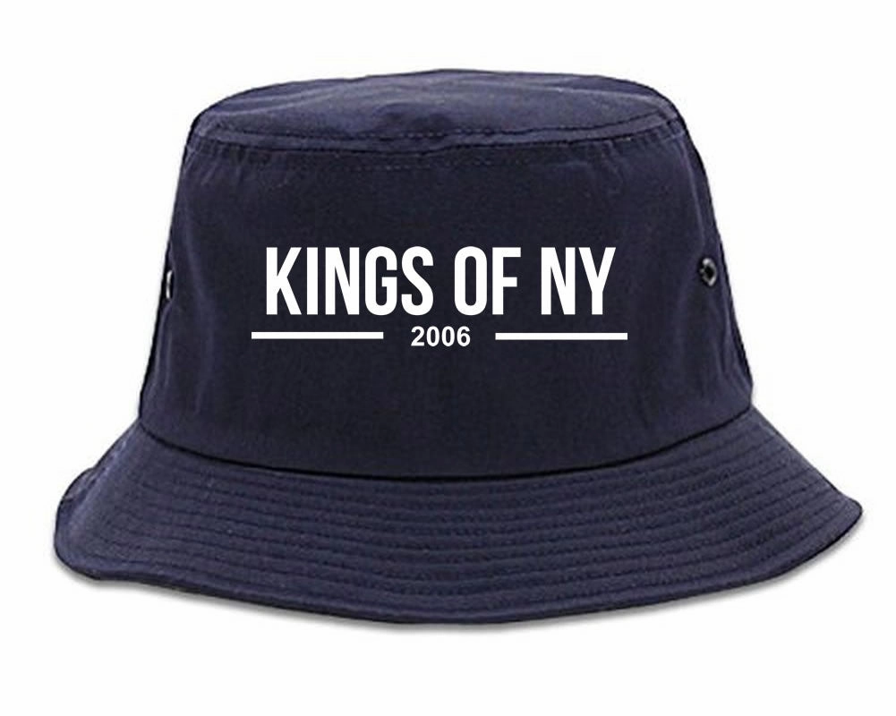 Kings Of NY 2006 Logo Lines Bucket Hat