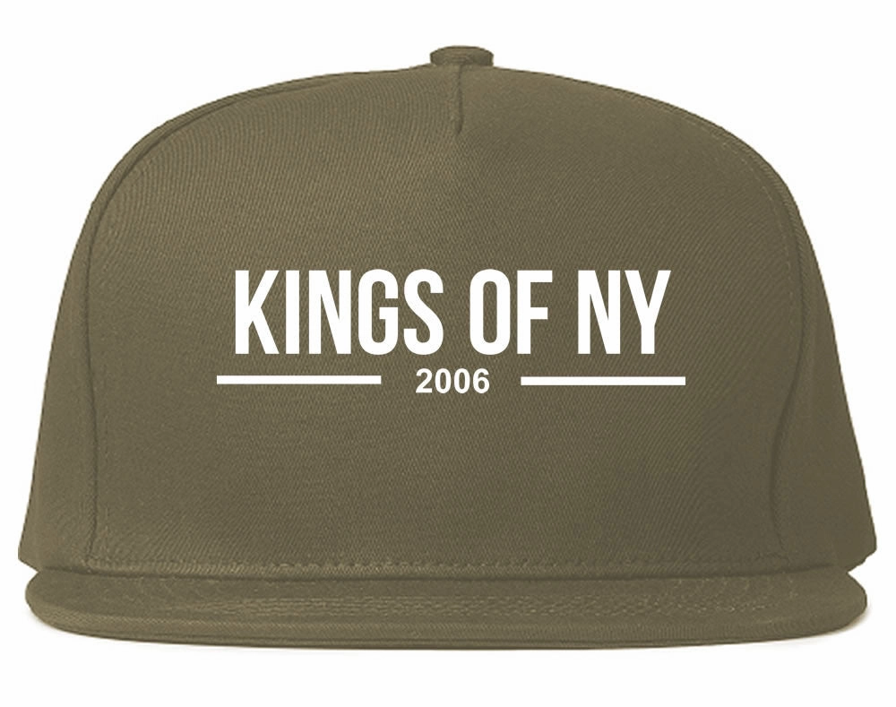 Kings Of NY 2006 Logo Lines Snapback Hat