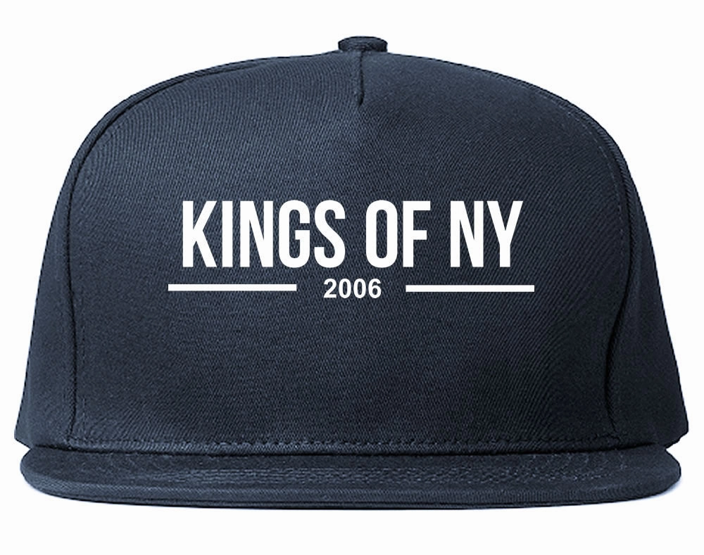 Kings Of NY 2006 Logo Lines Snapback Hat