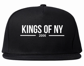 Kings Of NY 2006 Logo Lines Snapback Hat