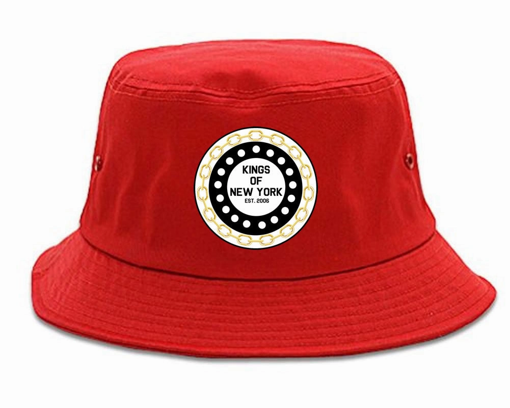 Kings Of NY Chain Logo Bucket Hat