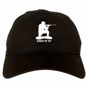Kings Of NY Green Army Men Dad Hat Cap