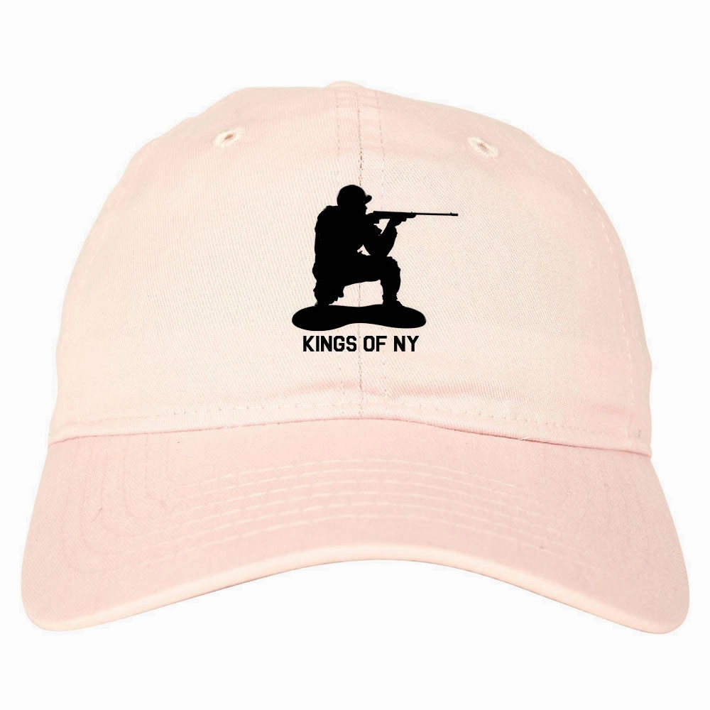 Kings Of NY Green Army Men Dad Hat Cap