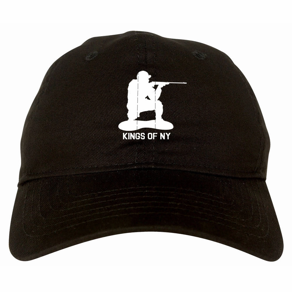 Kings Of NY Green Army Men Dad Hat Cap