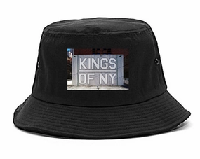 Kings Of NY Handball Court Mens Bucket Hat