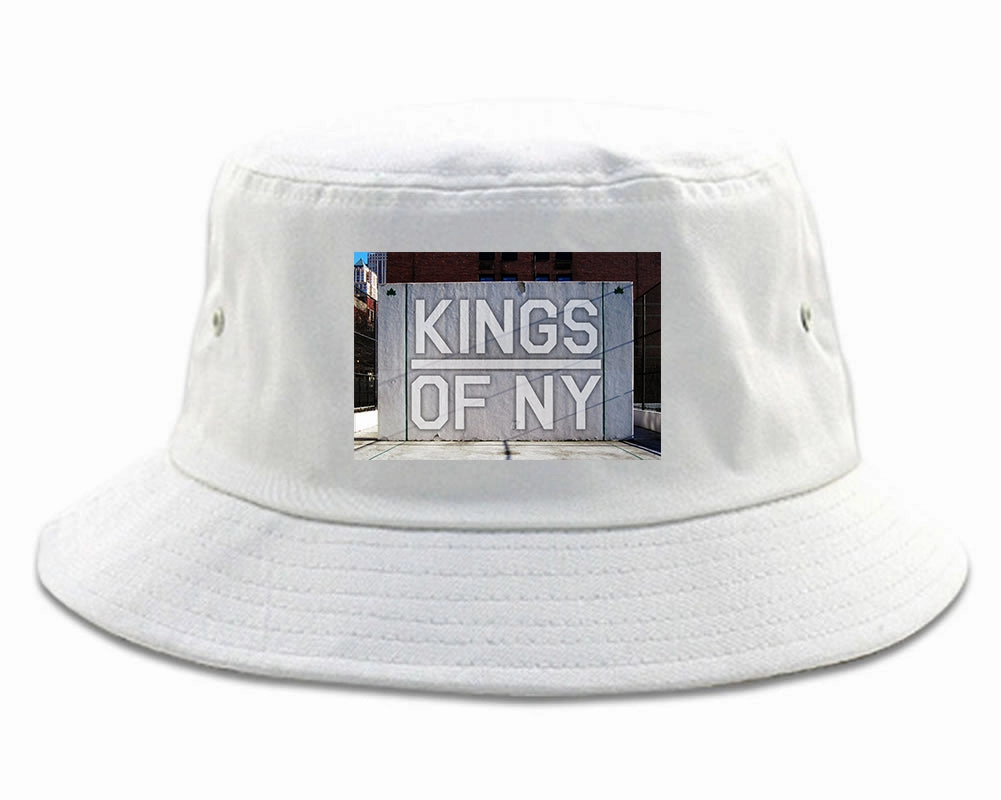 Kings Of NY Handball Court Mens Bucket Hat