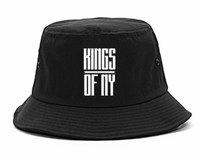 Kings Of NY Long Stretched Logo Bucket Hat