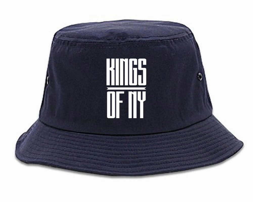 Kings Of NY Long Stretched Logo Bucket Hat