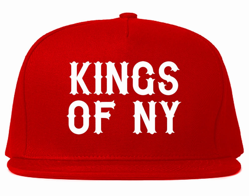 Kings Of NY Retro Font Logo Snapback Hat