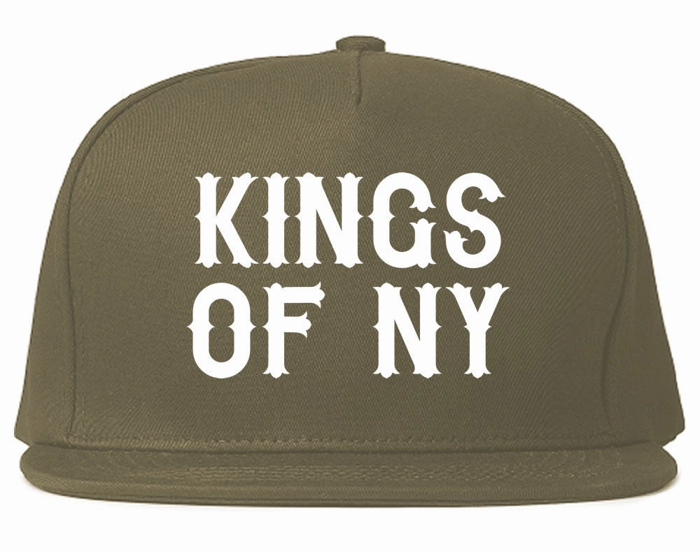 Kings Of NY Retro Font Logo Snapback Hat