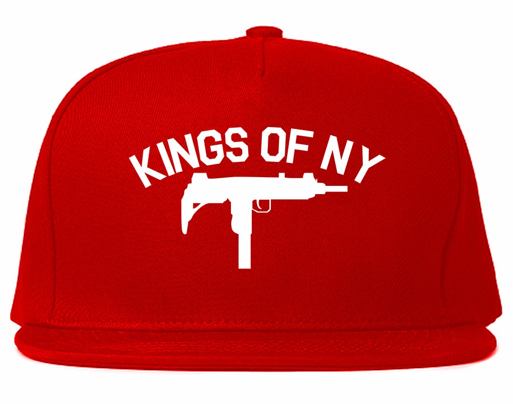 Kings Of NY UZI GUN Logo Mens Snapback Hat