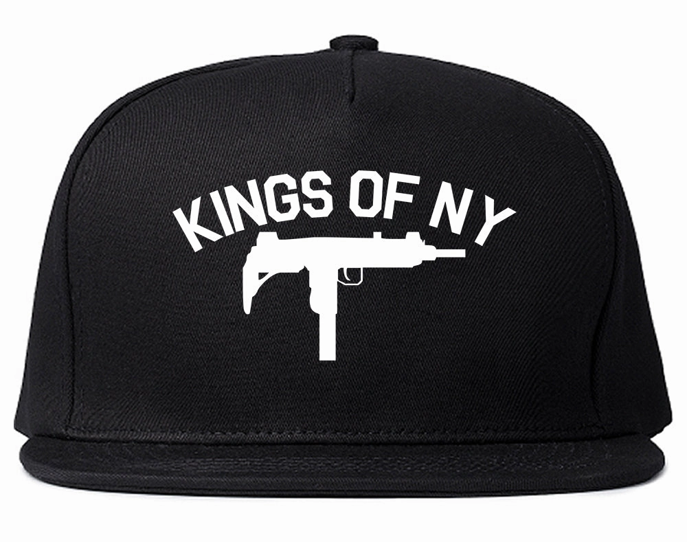 Kings Of NY UZI GUN Logo Mens Snapback Hat