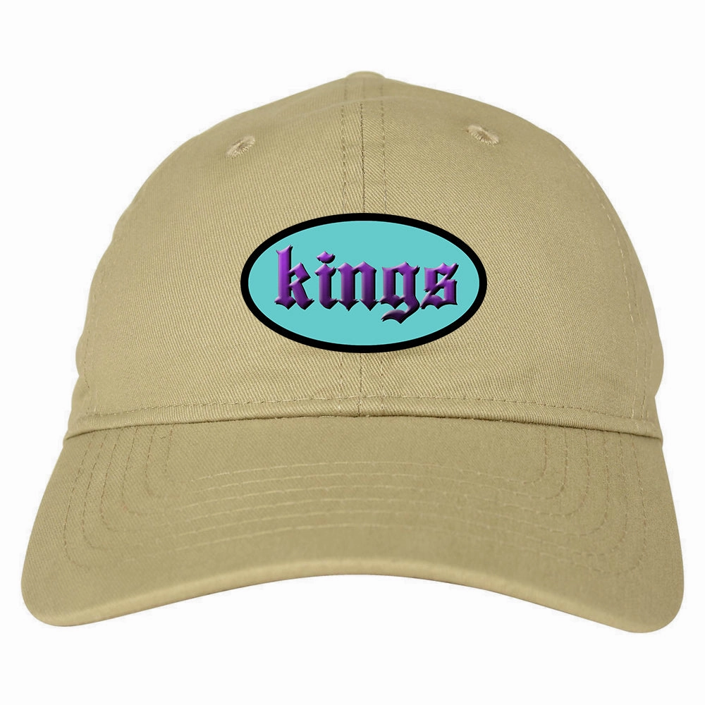 Kings Oval 3D Logo Chest Mens Dad Hat
